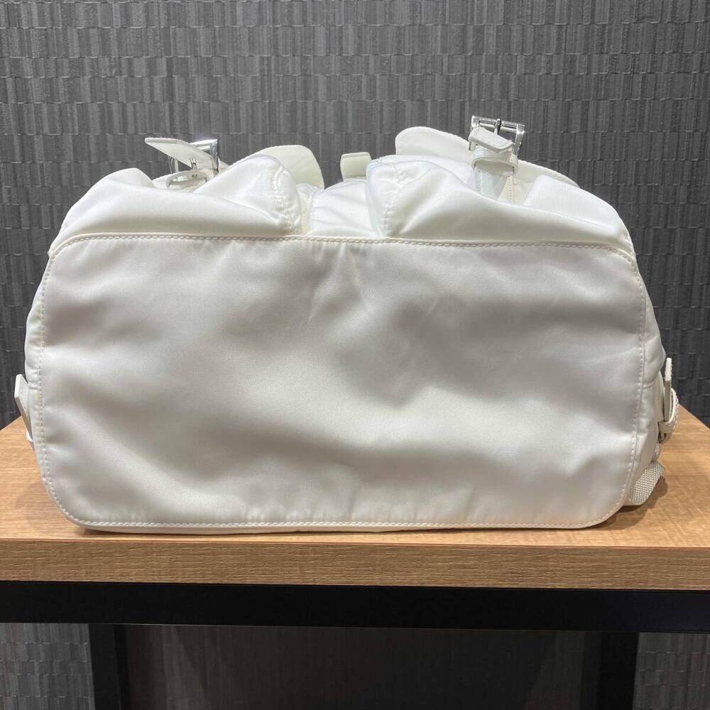 PRADA Re Backpack White - Picture 5 of 10